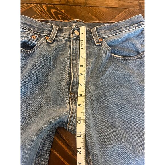 Levis 505 Jeans Men 32x30 Classic Western Academia Grandpa Twee Cowboy Aztec - Picture 6 of 11